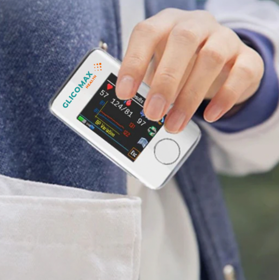 Medidor de glucosa en sangre multifuncional + Reloj Monitorizador - COMPRA 1 Y RECIBE OTRO GRATIS